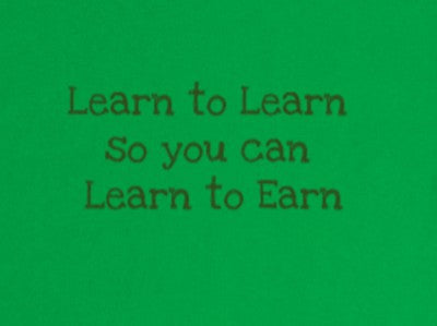 Learn to Learn so you can Learn to Earn